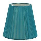 SZ JIAOJIAO Faltenlampenschirm, E27-Meson-Typ, Stoff-Faux-Seidenlampenschirme für Beleuchtungen und Lampen,Light B
