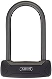 ABUS Bügelschloss Granit Plus 640/135HB150 - Extra leichtes Fahrradschloss mit Rundbügel - 150 mm Bügelhöhe - ABUS-Sicherheitslevel 12 - Schw