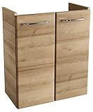 FACKELMANN 84332 Active Hochschrank, Front Touch, 2 Türen, H/B/T 179x40x41