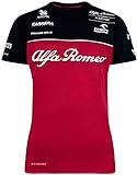 Alfa Romeo Racing F1 2021 Damen Team T-Shirt - Rot - Groß