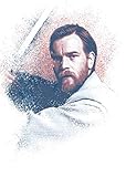 HONGSHUAI Obi-wan Kenobi Leinwanddruck für Wohnzimmer und Schlafzimmer, Dekoration, rahmenlos und gerahmt, 50,8 x 76,2 cm,