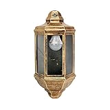 GKZZS Außenwandleuchte Qualitäts-im Freien Wasserdichten Wand-Lampe, Lampenschirm aus Glas Metall-Lampe Körper, Balkon Terrasse Aisle Beleuchtung Dekoration Erleuchte das H