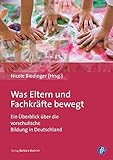 Was Eltern und Fachkräfte bewegt: Ein Überblick über die vorschulische Bildung in D