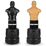 Sport-Thieme Boxdummy Boxing Man | Höhenverstellbarer Kampfsport Trainingsdummy + Standfuß in Zwei Farben | Realistisch, Standsicher, große Trefferflächen | 175x56x56 cm | Gefüllt: ca. 126 kg