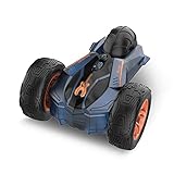 HEBXMF RC Car 2.4G Wireless Wiederaufladbares DREI-Runden-Fernbedienungsfahrzeug Doppelseitige 360-Grad-Drehung, 180-Grad-Rollover-Spielzeug-LKW Kinder Jungen Mädchen Weihnachtsgeburtstagsgeschenk