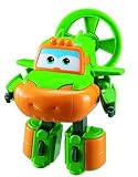 Super Wings EU730253 Transforming Swampy – 12 cm großes Spielzeugboot und Roboterfigur Verwandelbare Figur und Roboter aus der Zeichentrickserie Spielzeug für Kinder ab 3 Jahren, Yellow/G