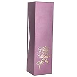TYYW Gold getauchte Rose 24k Freundin Frau Hochzeitsdeko + Basis Vergoldete Rose 24k Blattgold Dekoration G