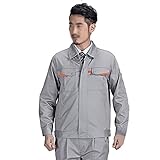 BBGS Kesselanzug Navy Workshop Coverall mit Multi-Taschen,Strapazierfähiger Funktionaler Polykotton Overallshose Mechanics Kesselanzug (Size : 2XL)