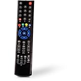 Ersatz-Fernbedienung für TechniSat PVR 235 Fernbedienung schwarz | für Digicorder S2/K2/HDS2/HDK2, Technistar S1/S2/K1