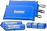 Semptec Urban Survival Technology Thermokissen: 2er-Set selbstaufblasende Outdoor-Thermo-Sitzkissen, 24 x 1 x 42 cm (Isolier Sitzkissen)