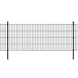Doppelstabmattenzaun Gartenzaun & Pfosten 2008x1030 mm 4 m G