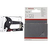 Bosch Professional Handtacker HT 8 (Holz, Klammertyp 53) & 1609200365 1000 Tackerklammern 8/11,4 mm Typ5