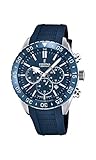 Festina Herren Analog Quarz Uhr mit Silikon Armband F20515/1