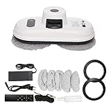 Jabey Electric Window Cleaning Robot,Elektrischer Fensterreinigungsroboter Automatischer Glasstaubsauger Fensterreinigungsroboter Fernbedienung Starke Vakuumadsorp