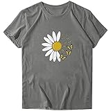 Bluse Sommer Damen T-Shirt Oversize Damen Weisse Bluse Damen T - Shirt Bluse Kurzarm Damen Shirts Mit Gummizug Am Saum Damen Oberteile Tshirt Tshirt Damen Oversize Vintage Damen Oberteile Party