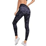 Gewichtsverlust Hot Sauna Sweat Pants High Waisted Leggings für Damen, Yoga Hose, Bauchkontrolle - Mehrfarbig - M