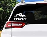 I love Sushi-Aufkleber, lustig, Auto-Zubehör, Auto-Aufkleber, Geschenk für Männer, Vinyl-Aufkleber, Ehemann-Geschenk