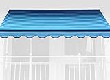 Angerer Markisentuch(ohne Gestell), Design Dralon 9400, zu Klemmmarkise (Breite x Tiefe: 350x150cm)