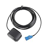 Auto-Antenne, GPS-Antenne, GPS-Antenne, aktiv, Externe Antenne, GPS-Antenne, kompatibel mit Mer*cedes-Be*nz Vo*lkswa*gen FA*KRA Anschluss blau, GPS-Positionierung