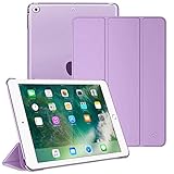 Fintie Hülle für iPad 9.7 Zoll 2018 2017 / iPad Air 2 (2014) / iPad Air (2013) - Ultradünn Schutzhülle mit transparenter Rückseite Abdeckung Cover mit Auto Schlaf/Wach Funktion, L