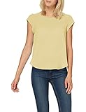 ONLY Damen Onlvic S/S Solid Top Noos Wvn T Shirt, Pineapple Slice, 42 EU