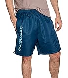 Calhoun NHL Herren-Shorts, einlagig, schnelltrocknend, mit Taschen, Seattle Kraken, Groß