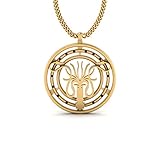 Black Diamond Game of Thrones House Greyjoy Anhänger Medaillon Gelbgold Finish 925 Silb