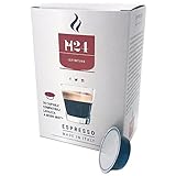 120 Lavazza a modo mio Kapseln kompatibel - Caffè H24. Neapolitanischer Espressok