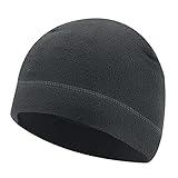 Outdoor Fleece Sportmütze Angeln Radfahren Mütze Männer Frauen Warme Winddichte Wintermütze Camping Wandern Mützen -Gray-One S
