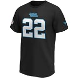 Fanatics NFL T-Shirt Christian McCaffrey #22 schwarz Iconic Name & Number Trikot Jersey (L)