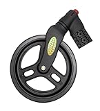 FabaCare Vorderrad für Rollator LR170 9269, Rad schwarz, mit Reflek