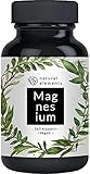 Premium Magnesiumcitrat - 2320mg davon 360mg elementares Magnesium pro Tagesdosis - 365 Kapseln - Laborgeprü