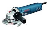 Bosch Professional Winkelschleifer GWS 1000 (Scheiben-Ø 125 mm, 1.000 Watt, mit Wiederanlaufschutz, im Karton)