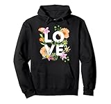 Damen T-Shirt mit Frühlingsblumen, Liebesblume, Muttertag, Muttertag Pullover H