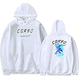 RAF Camora Merch Zukunft Hoodie Sweatshirt Damen Herren Casual Hoodies Hip Hop Fans Kleidung, weiß, M