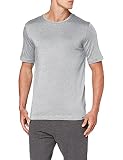 CARE OF by PUMA Herren-T-Shirt mit Rundhalsausschnitt, lange Passform, Grau (Grey), S, Label: S