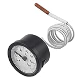 Kapillare Temperaturmessgerät Thermometer mit Fühler Dient Zum Messen Der Temperatur Von Gas Flüssigkeit und Dampf 0-120 °C