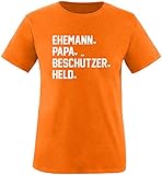 AngryShirts Ehemann.Papa.Beschützer.Held T-Shirt H