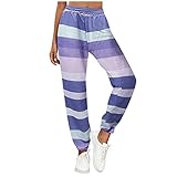 Hosen Damen, Sport Fitness Workout Leggins Stretch Yoga Hosen Pants Sporthose Yogahose Sport-Leggings Jogginghose Yogahosen ÜBungshosen Leggings Yog