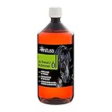 mituso Schwarzkümmelöl 1L für Hunde & Pferde, kaltgepresst & 100% rein, 1er Pack (1x 1000ml) zur natürlichen Fellpfleg