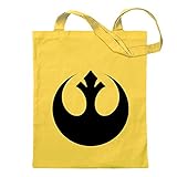 Kiwistar Rebellen-Allianz/Jedi Tragetasche Baumwolltasche Stoffbeutel Umhängetasche Langer Henk
