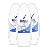 Rexona Women Deo Roll-On Maximum Protection Clean Scent Anti-Transpirant, 3er Pack (3 x 50 ml)