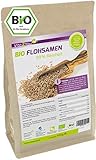 BIO Flohsamen 99% Reinheit - 1000g Zippbeutel - Höchste Reinheit - 1kg indische Flohsamen - Premium Q