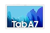 Samsung Galaxy Tab A7, Android Tablet, WiFi, 7.040 mAh Akku, 10,4 Zoll TFT Display, vier Lautsprecher, 32 GB/3 GB RAM, Tablet in Silb