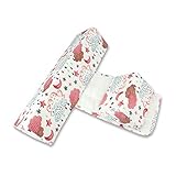 Allsmart Babykissen, weiches Seitenstützkissen, verstellbares Anti-Rolling-Seitenkissen, abnehmbares waschbares weiches Babykopf-Formkissen für 0-6 Monate Neugeb