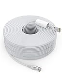 ANNKE 30m/100ft Ethernet Kabel Netzwerkkabel für PoE IP Überwachungskameras, Computer, Zuhause, Büro，100 Mbit/s hohe Übertragungsgeschwindigkeit, Wetterfest im Freien PoE Kamera Kab