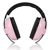 roynoy | Gehörschutz Baby 0-2 Jahre | Baby Ohrenschützer Lärm | Lärmschutz Baby | (rosa) mit Aufbewahrungsb