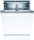 Bosch SBV4HCX48E Serie 4 XXL-Geschirrspüler Vollintegriert / D / 60 cm / 92,5 cm Nischenhöhe / 85 kWh/100 Zyklen / 14 MGD / SuperSilence / InfoLight / ExtraTrocknen / VarioSchublade / Home C