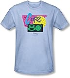 Back To The Future II - Zurück in die Zukunft II - Herren 80 Cafe-T-Shirt in Hellblau, Small, Light B