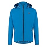 AGU GO Essential Regenjacke Damen & Herren, Fahrradjacke Wasserdicht & Winddicht, Atmungsaktiv, Reflektierend, Unisex, XL, B